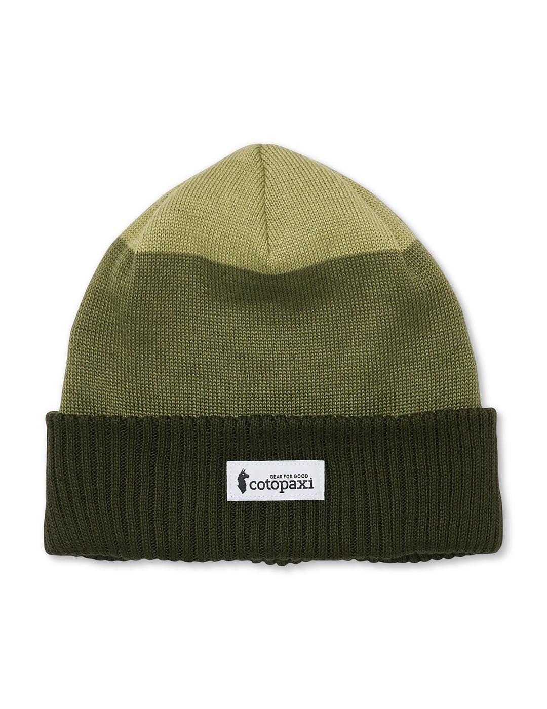 Gorro Cotopaxi Alto Beanie verdes de hombre y mujer