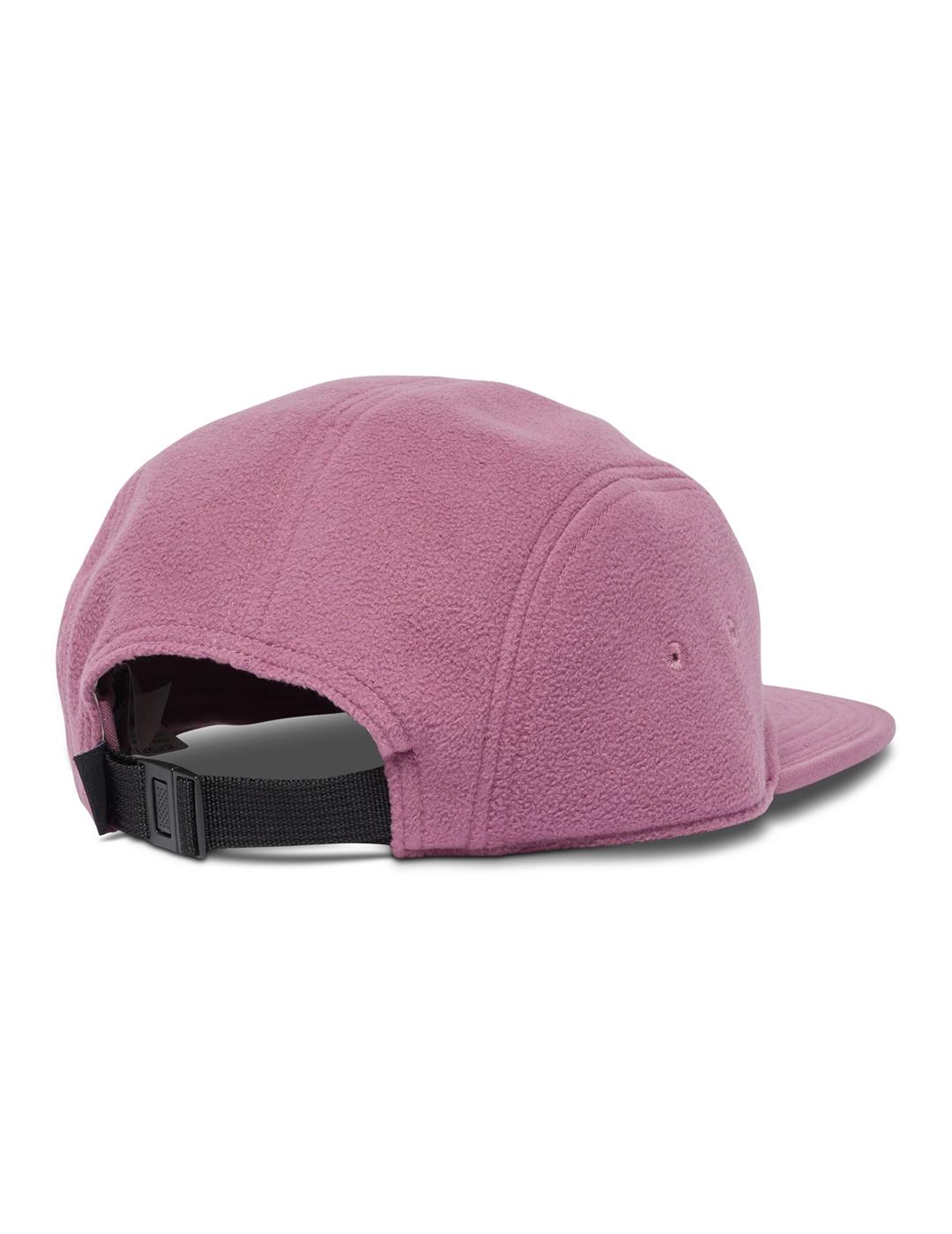 Gorra Cotopaxi Fleece 5 Panel granate de hombre y mujer