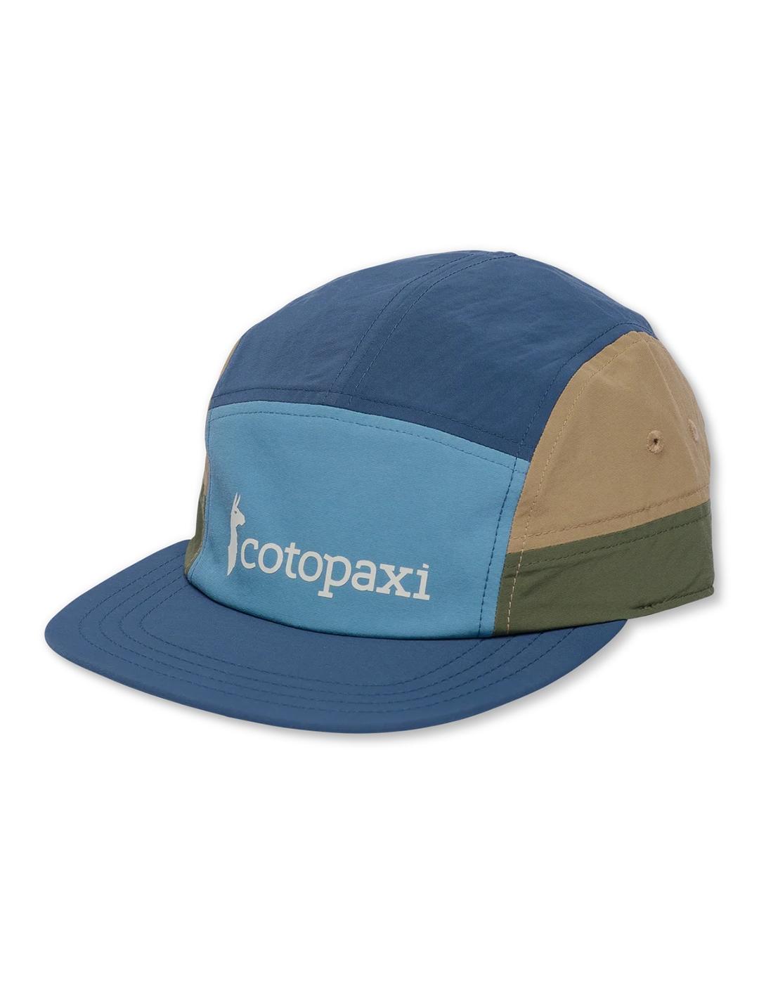 Gorra Cotopaxi 5 Panel azules de hombre y mujer