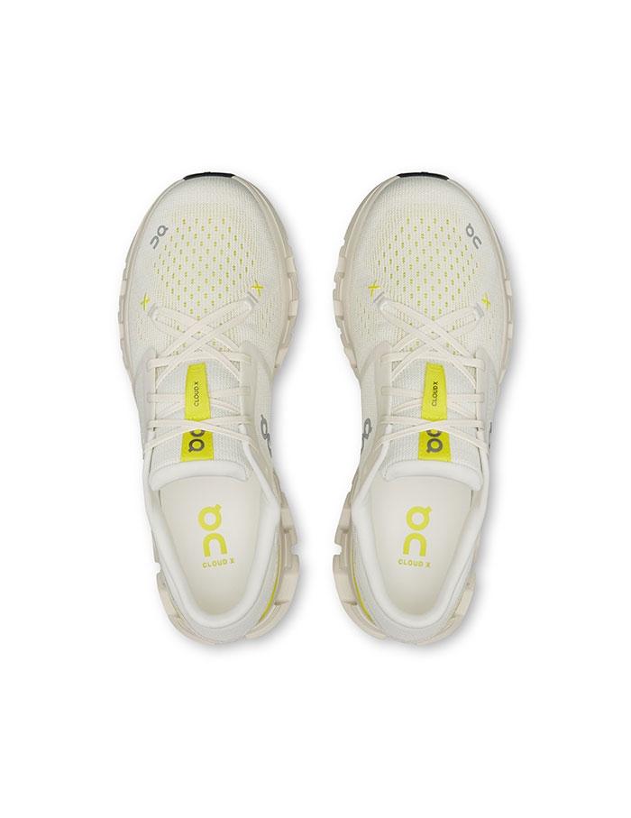 Zapatillas On Running Cloud X 4 blancas con lima de hombre