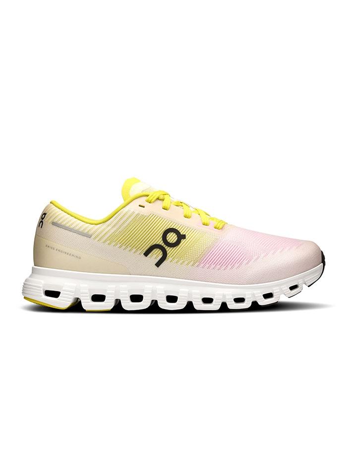 Zapatillas On Running Cloud 6 Push naranja fucsia de mujer