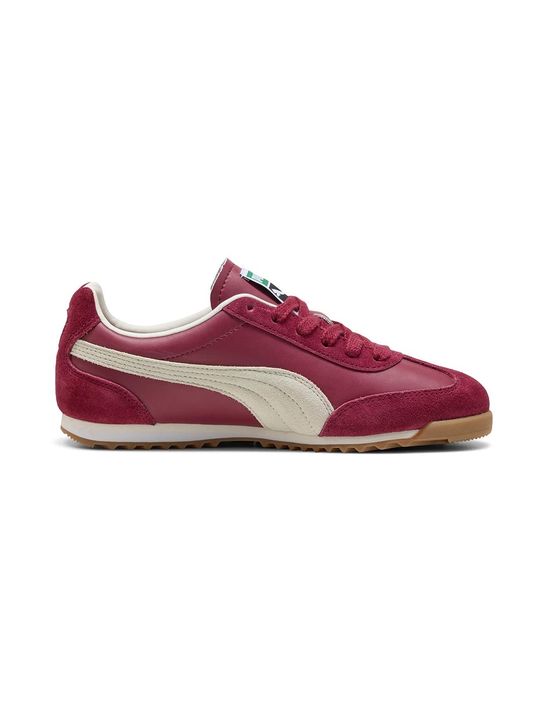 Zapatillas Puma Arizona Retro Team granates de mujer