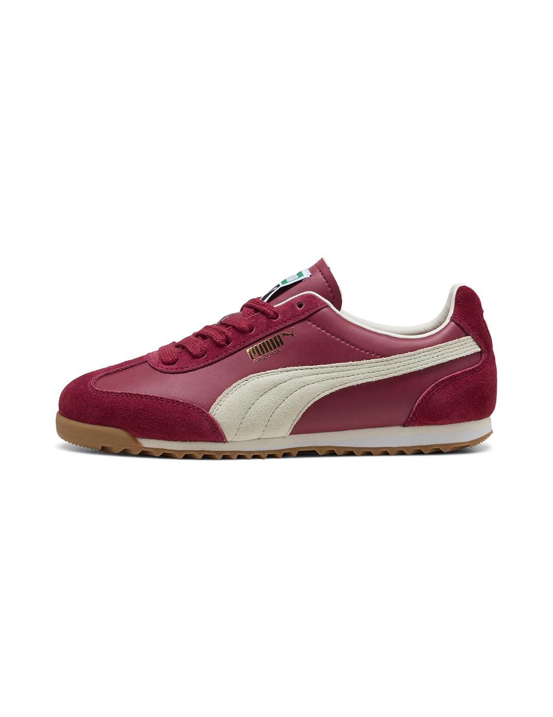 Zapatillas Puma Arizona Retro Team granates de mujer