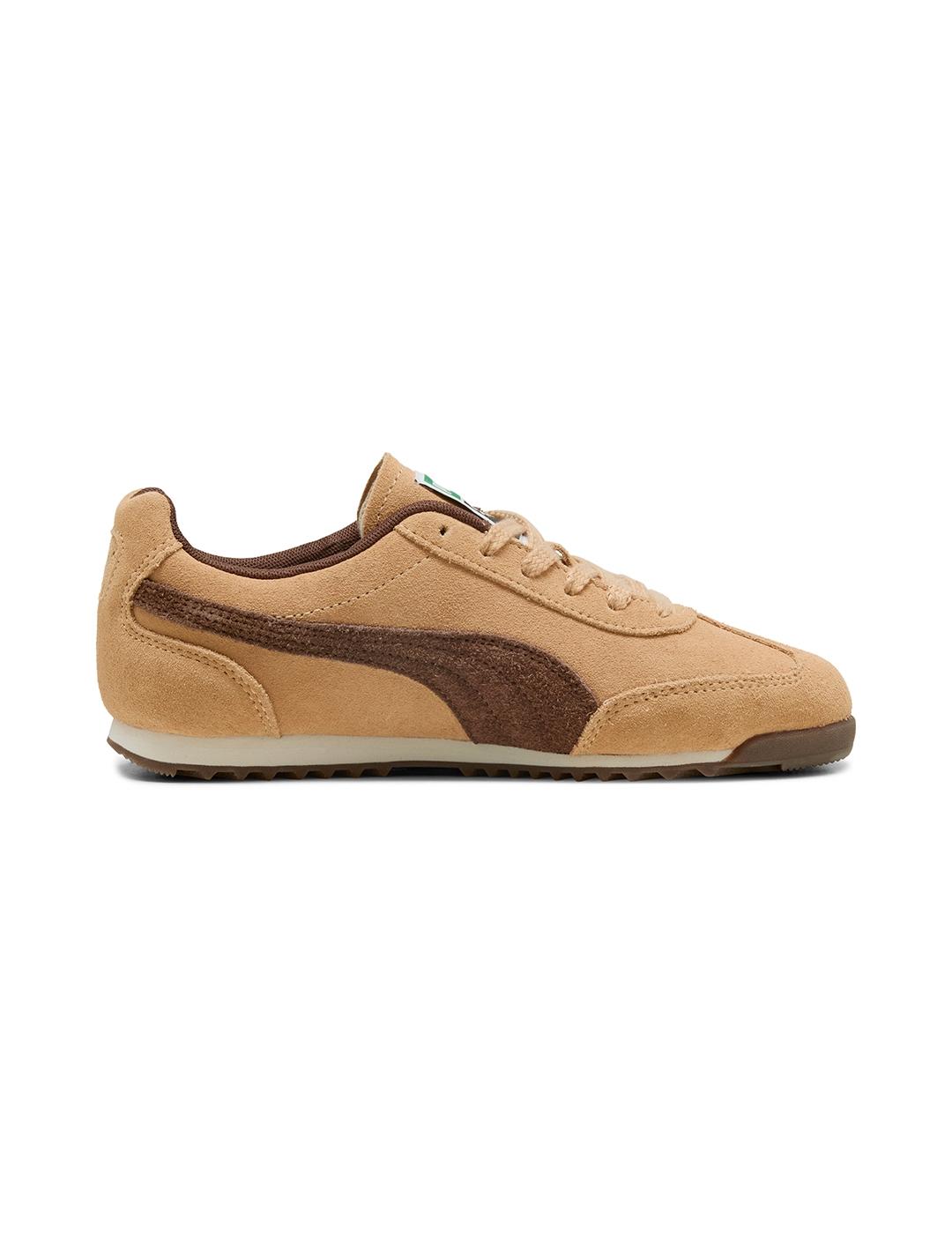 Zapatillas Puma Arizona SD ante beige de mujer