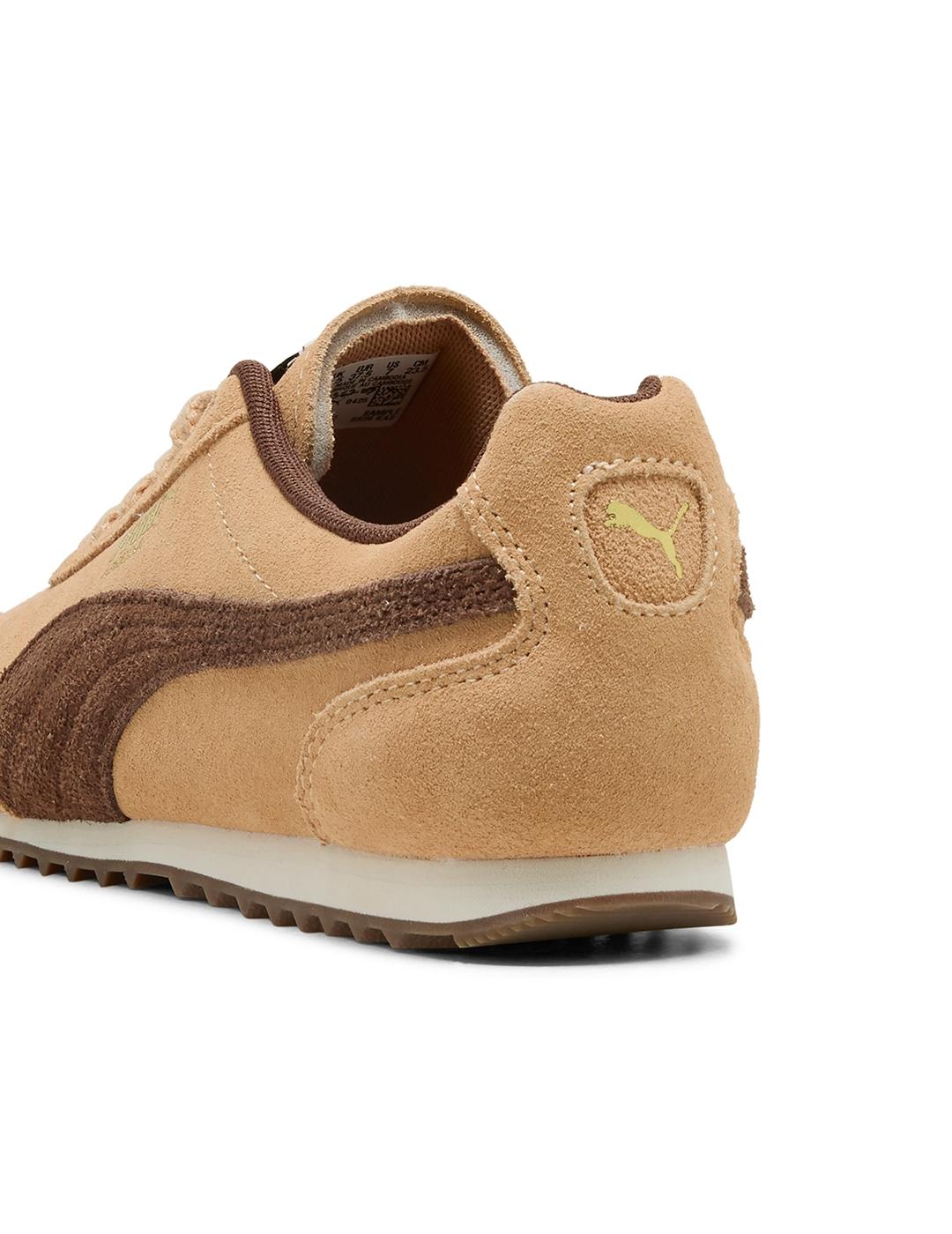 Zapatillas Puma Arizona SD ante beige de mujer