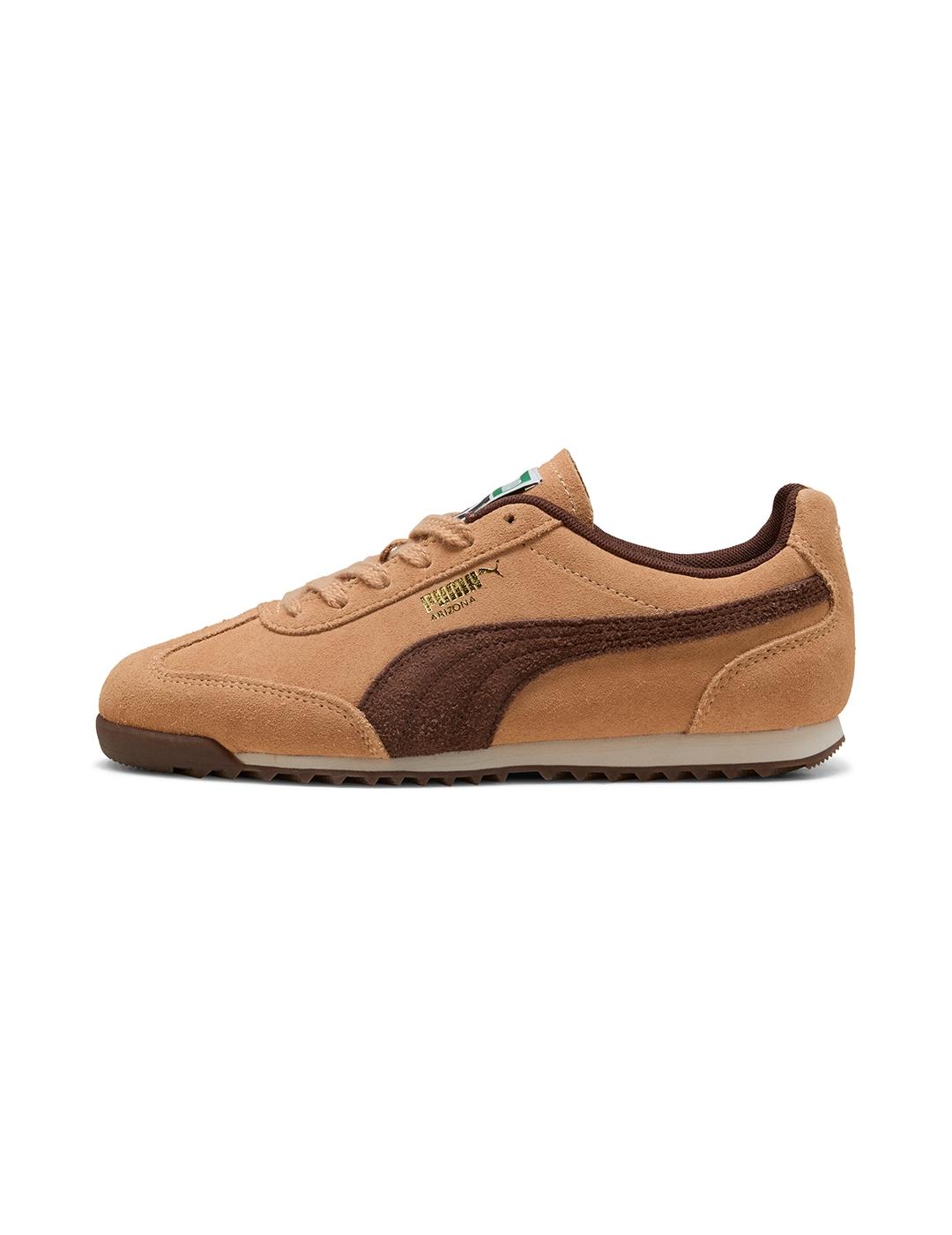 Zapatillas Puma Arizona SD ante beige de mujer