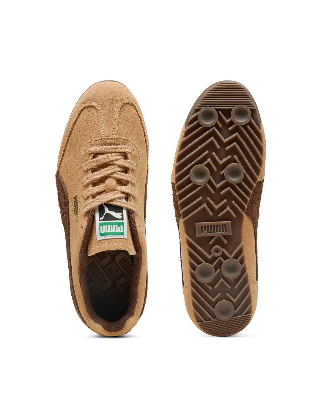 Zapatillas Puma Arizona SD ante beige de mujer