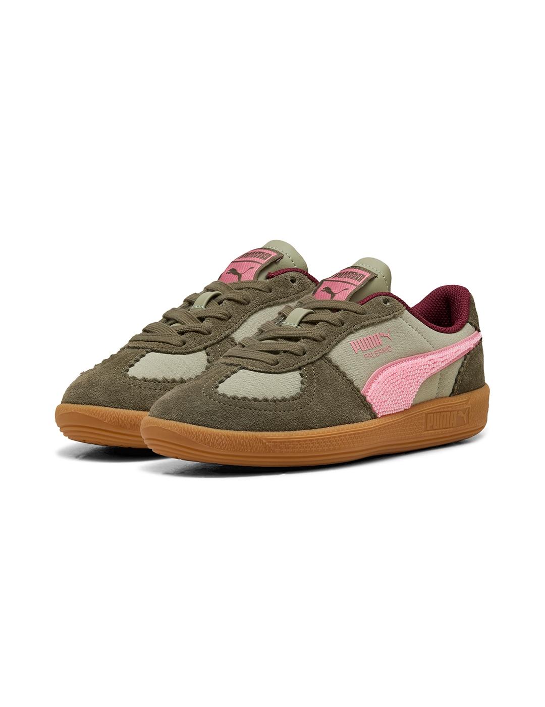 Zapatillas Puma Palermo Gentle verdes de mujer