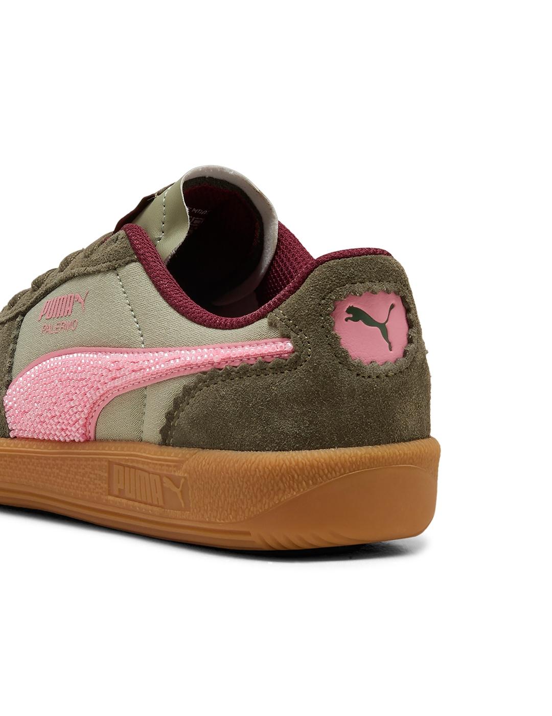 Zapatillas Puma Palermo Gentle verdes de mujer