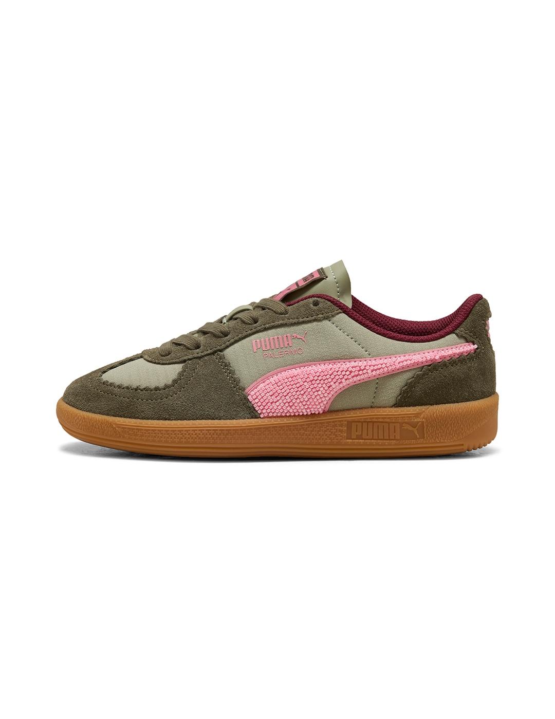 Zapatillas Puma Palermo Gentle verdes de mujer