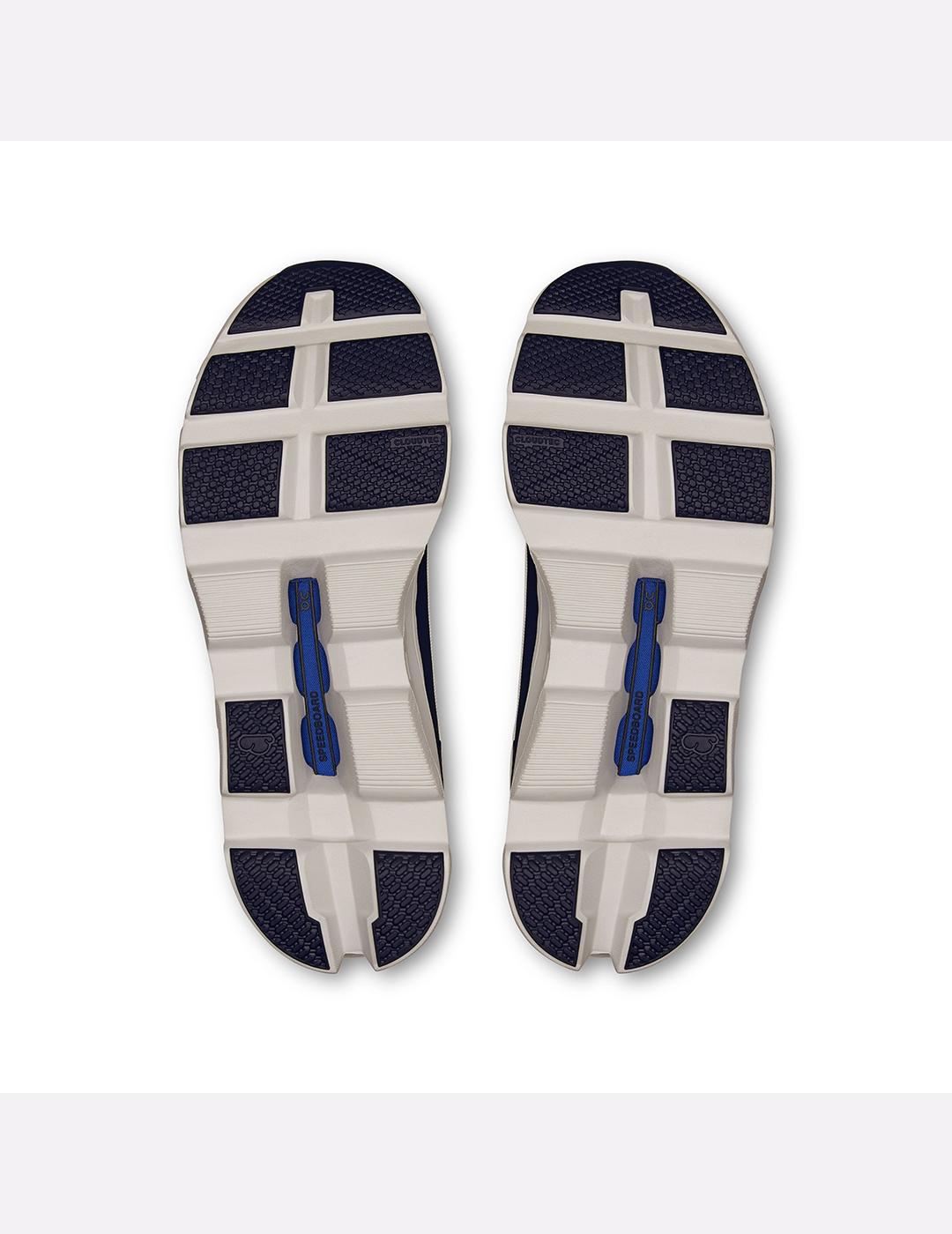 Zapatillas On Running Cloudmonster 1 blanca azul de hombre