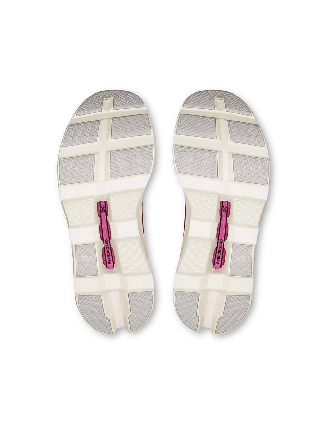 Zapatillas On Running Cloudmonster 1 W Ivory Grena