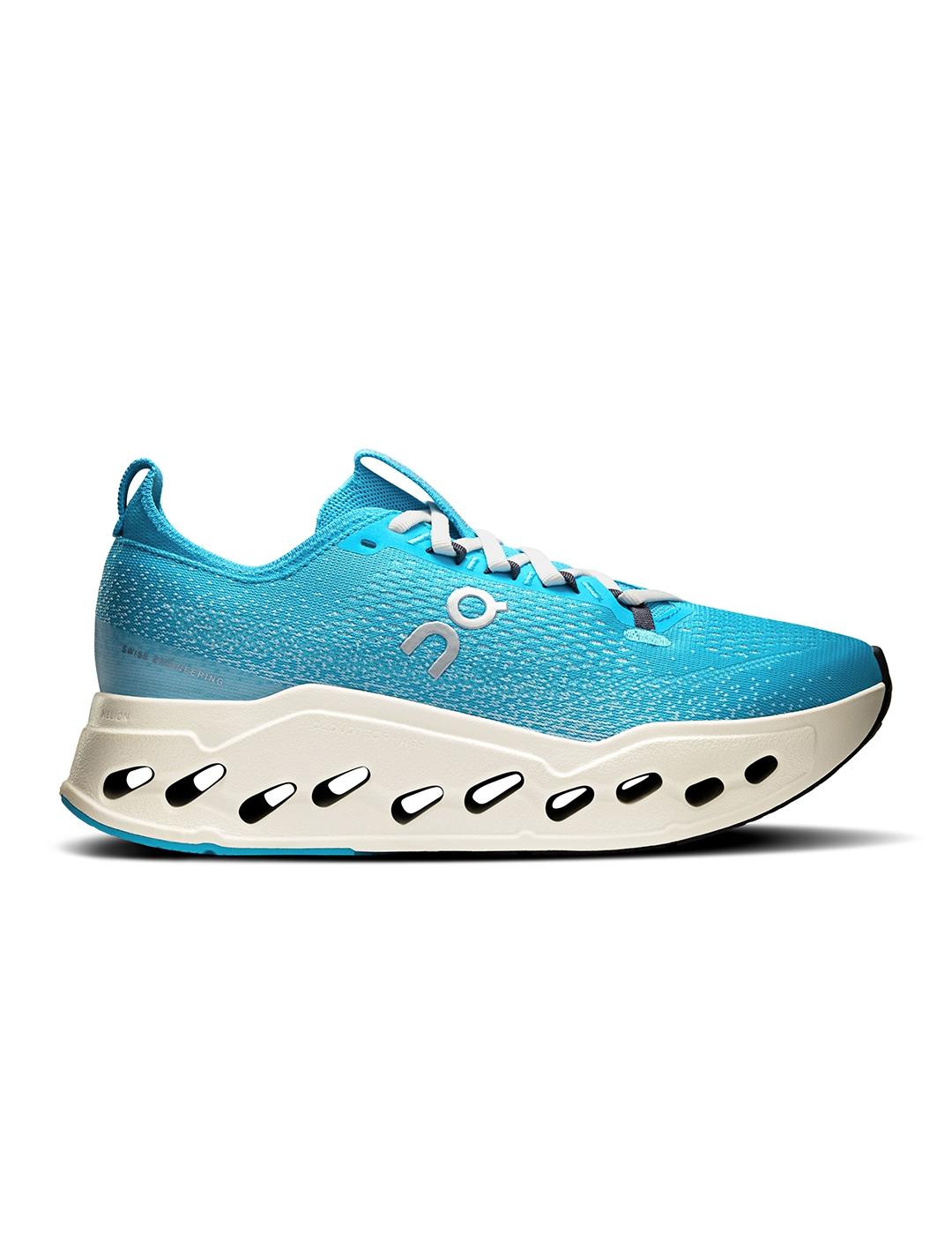 Zapatillas On Running Cloudsurfer Max azules de mujer
