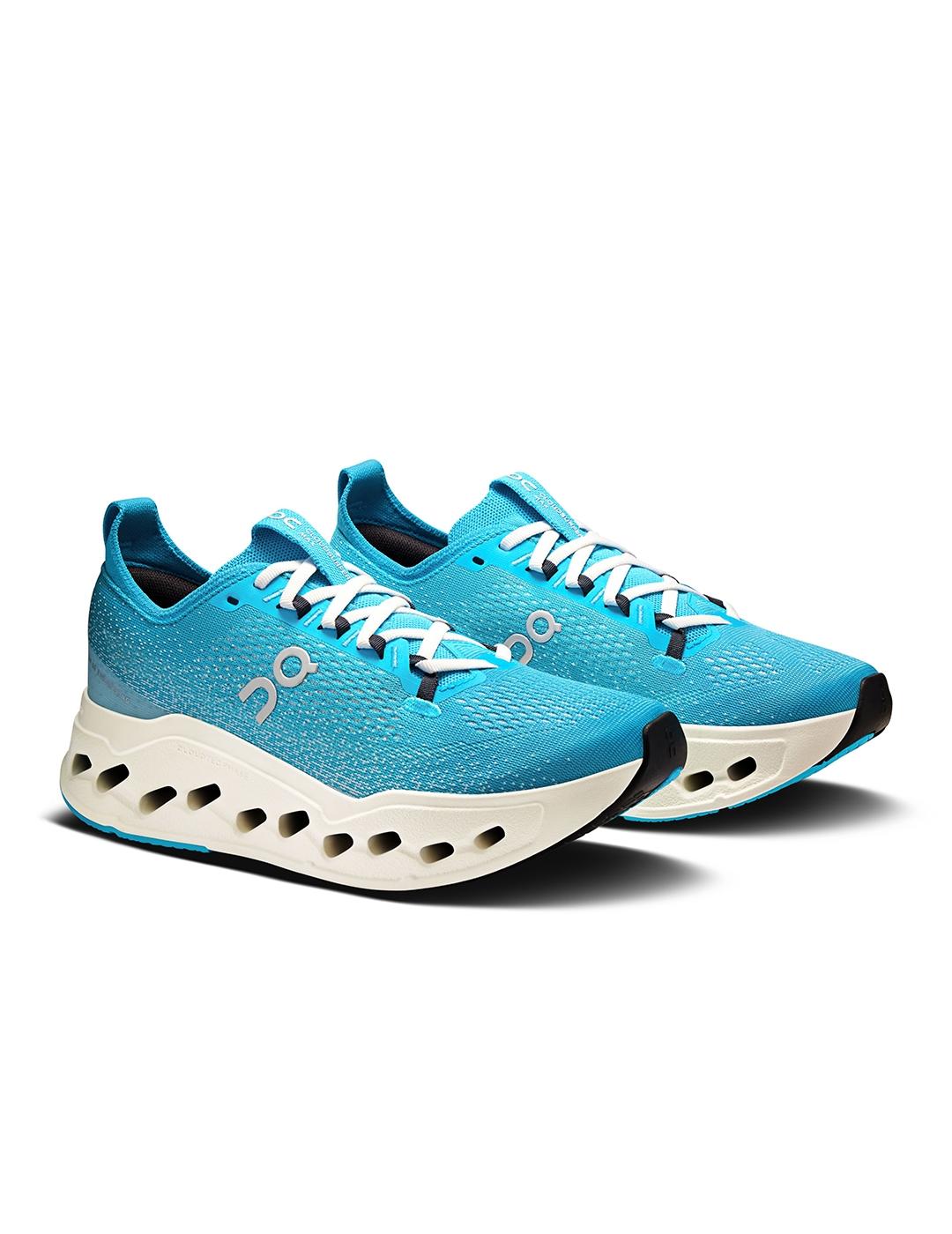 Zapatillas On Running Cloudsurfer Max azules de mujer