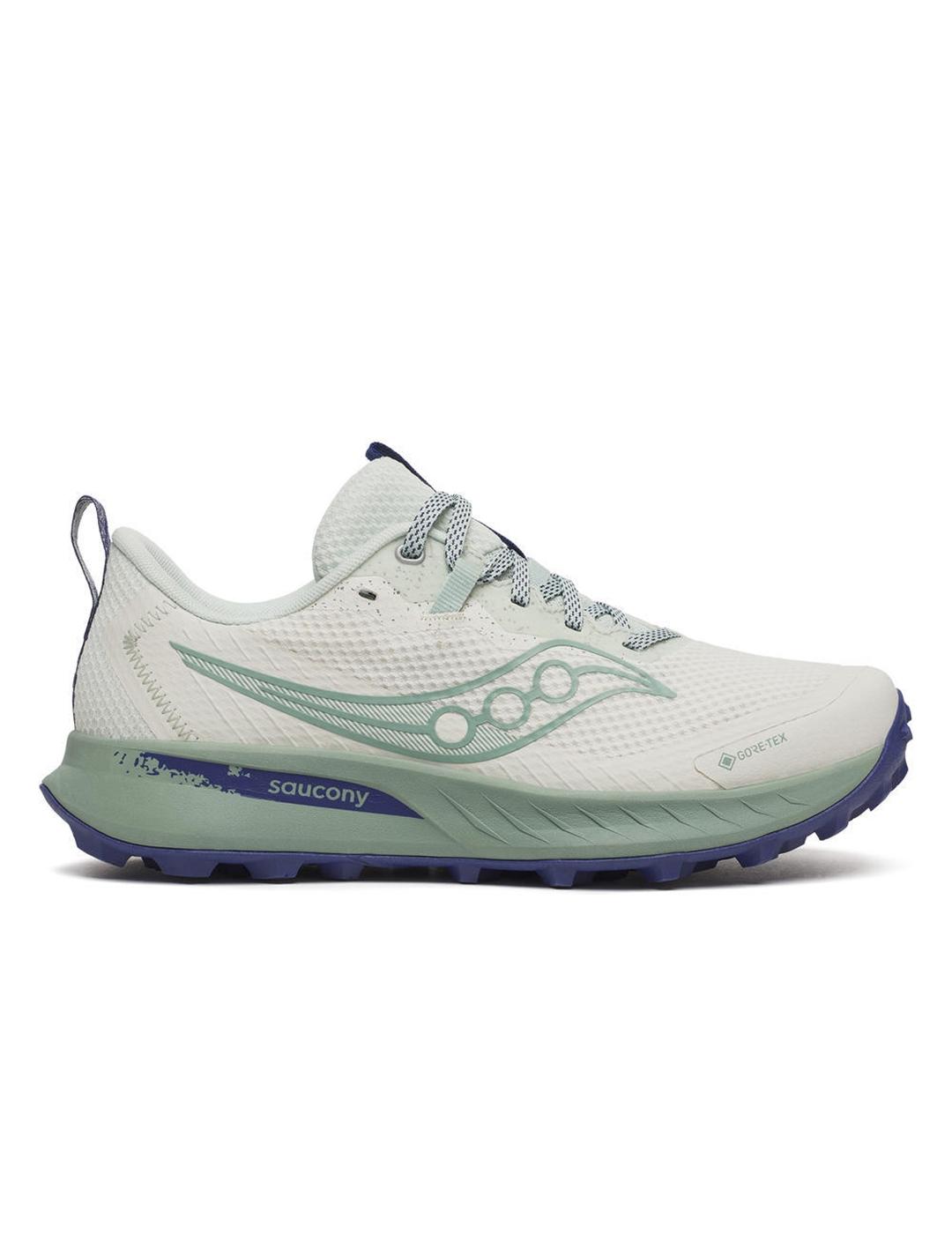 Zapatillas Saucony Peregrine 15 Goretex grises de mujer