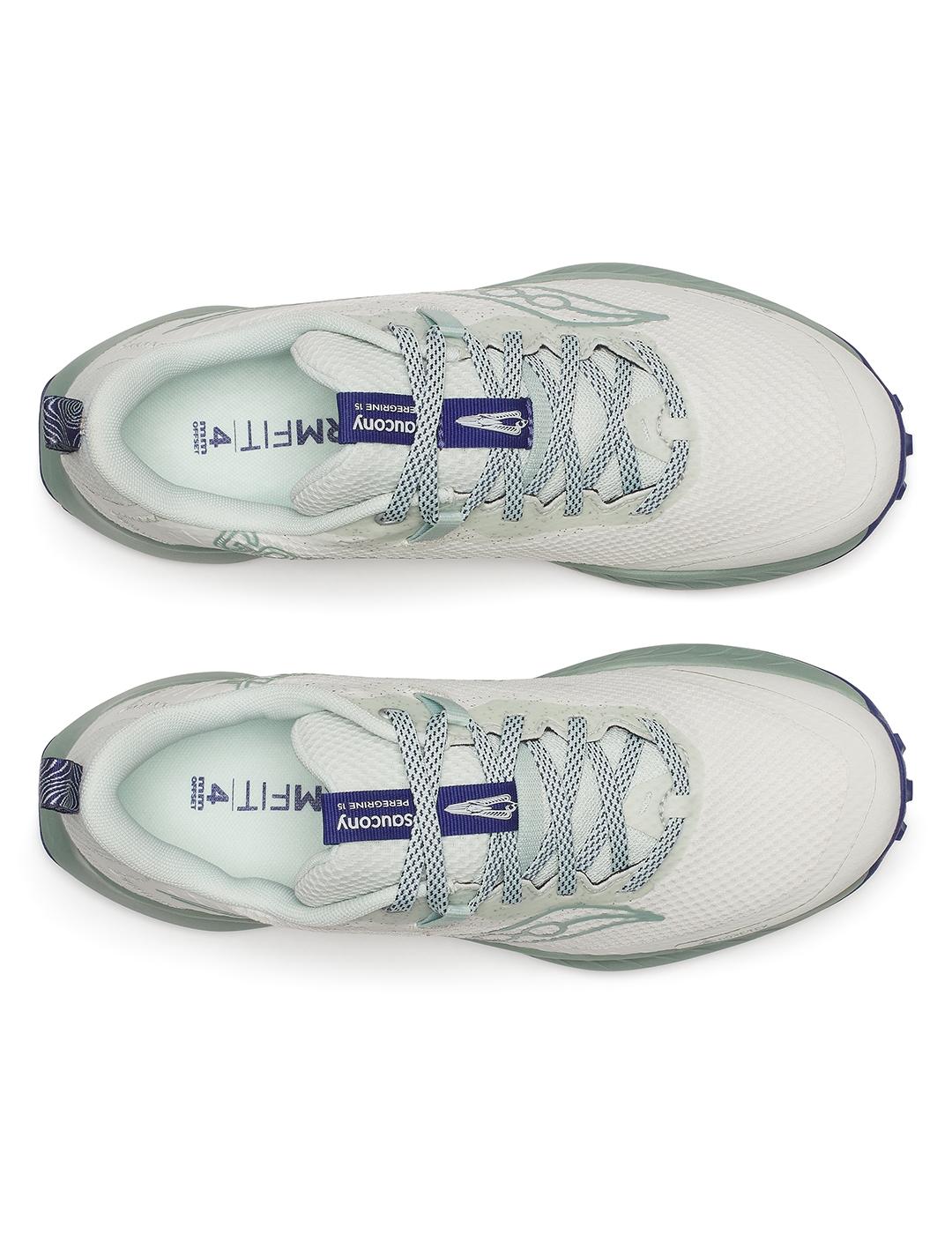 Zapatillas Saucony Peregrine 15 Goretex grises de mujer