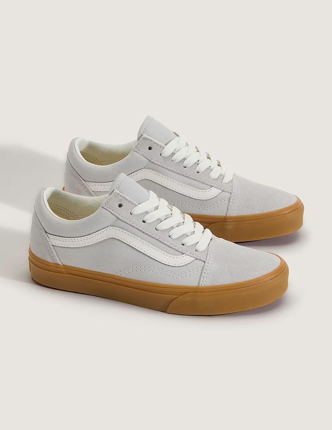 Zapatillas Vans Old Skool grises de mujer