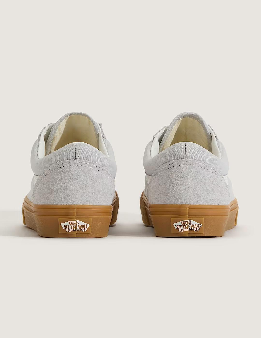 Zapatillas Vans Old Skool grises de mujer