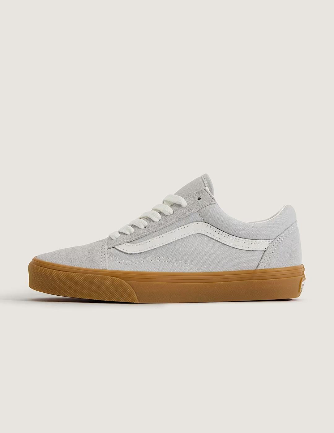 Zapatillas Vans Old Skool grises de mujer