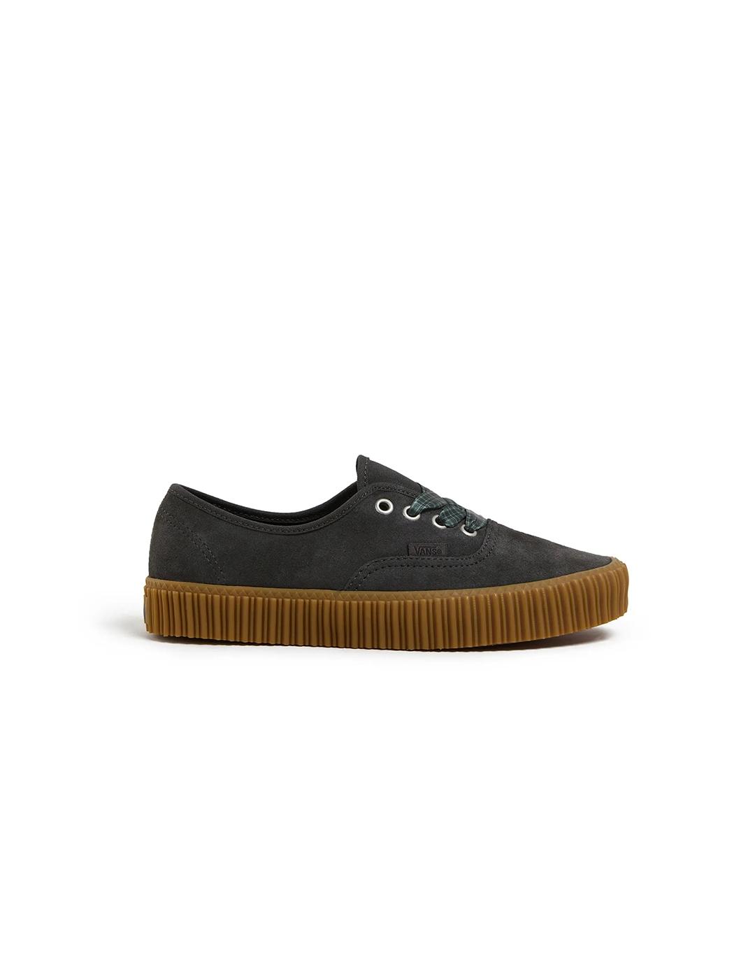 Zapatillas Vans Authentic Creeper ante gris oscuro de mujer