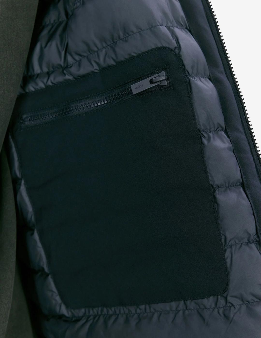 Chaqueta Elvine Hjalmar azul marino de hombre