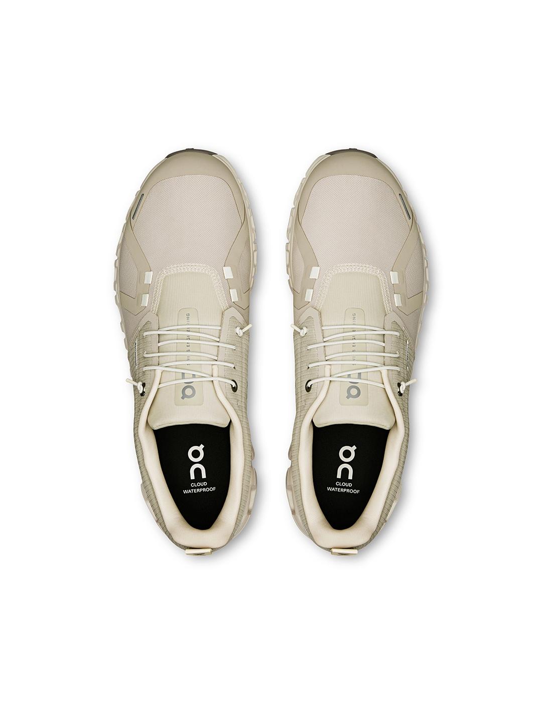 Zapatillas On Running Cloud 6 Waterproof beige de hombre