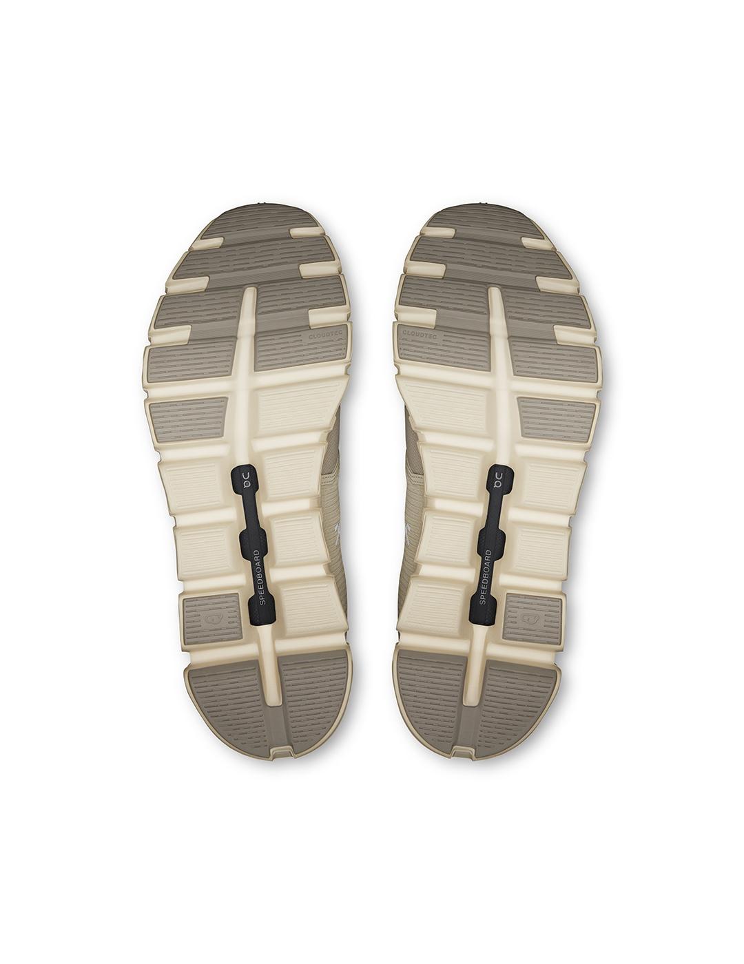 Zapatillas On Running Cloud 6 Waterproof beige de hombre