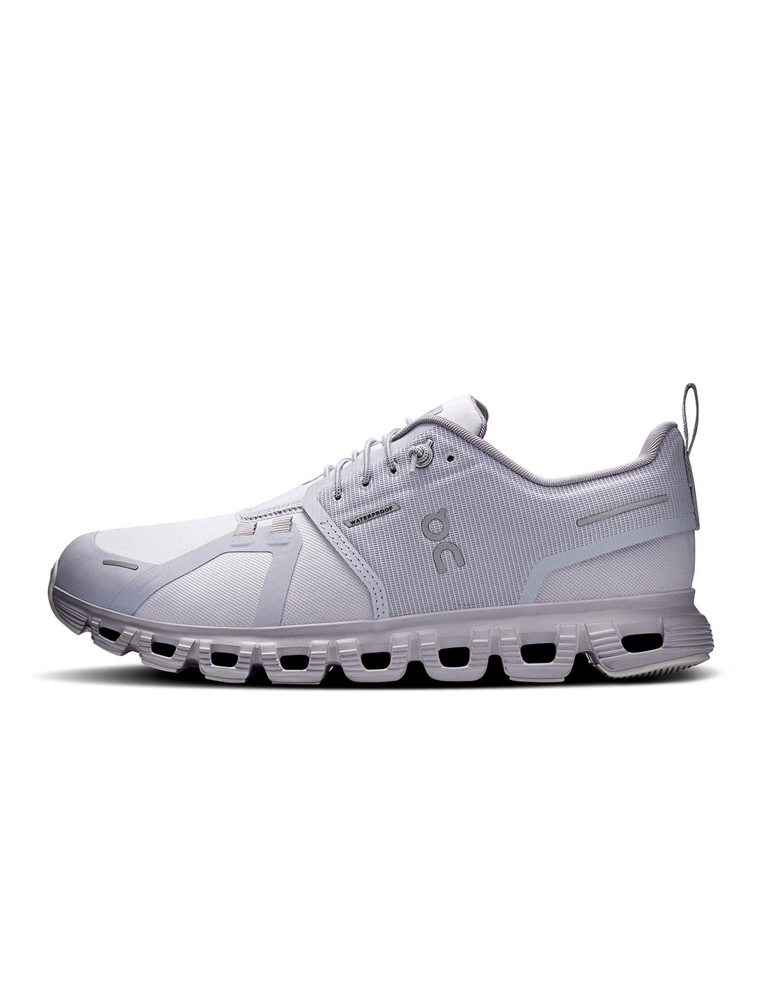 Zapatillas On Running Cloud 6 Waterproof malva de mujer