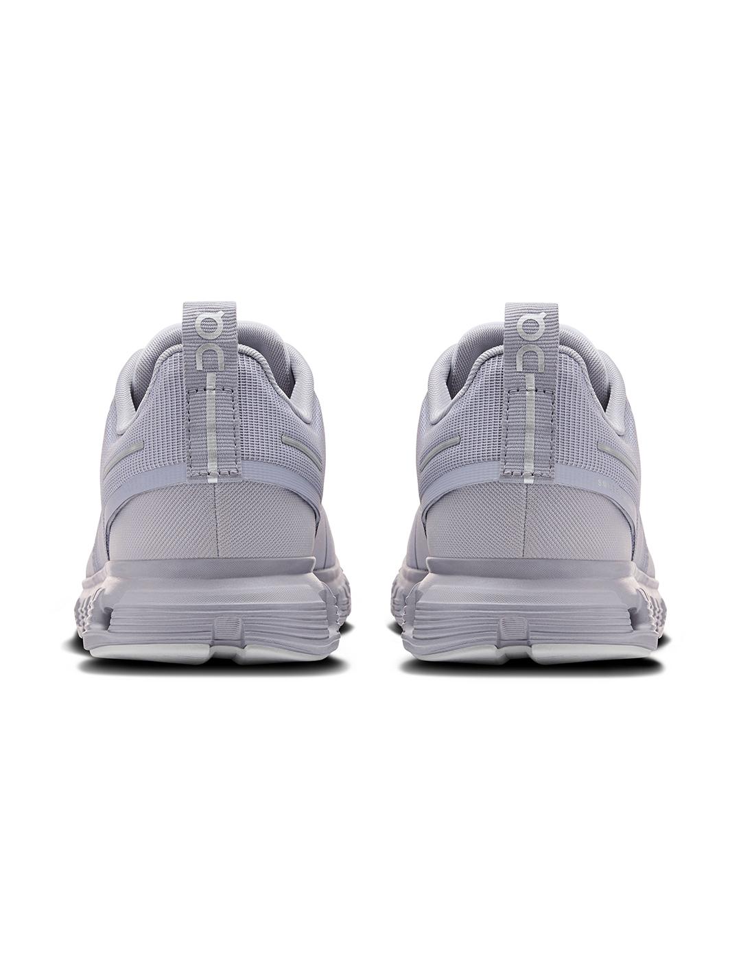 Zapatillas On Running Cloud 6 Waterproof malva de mujer