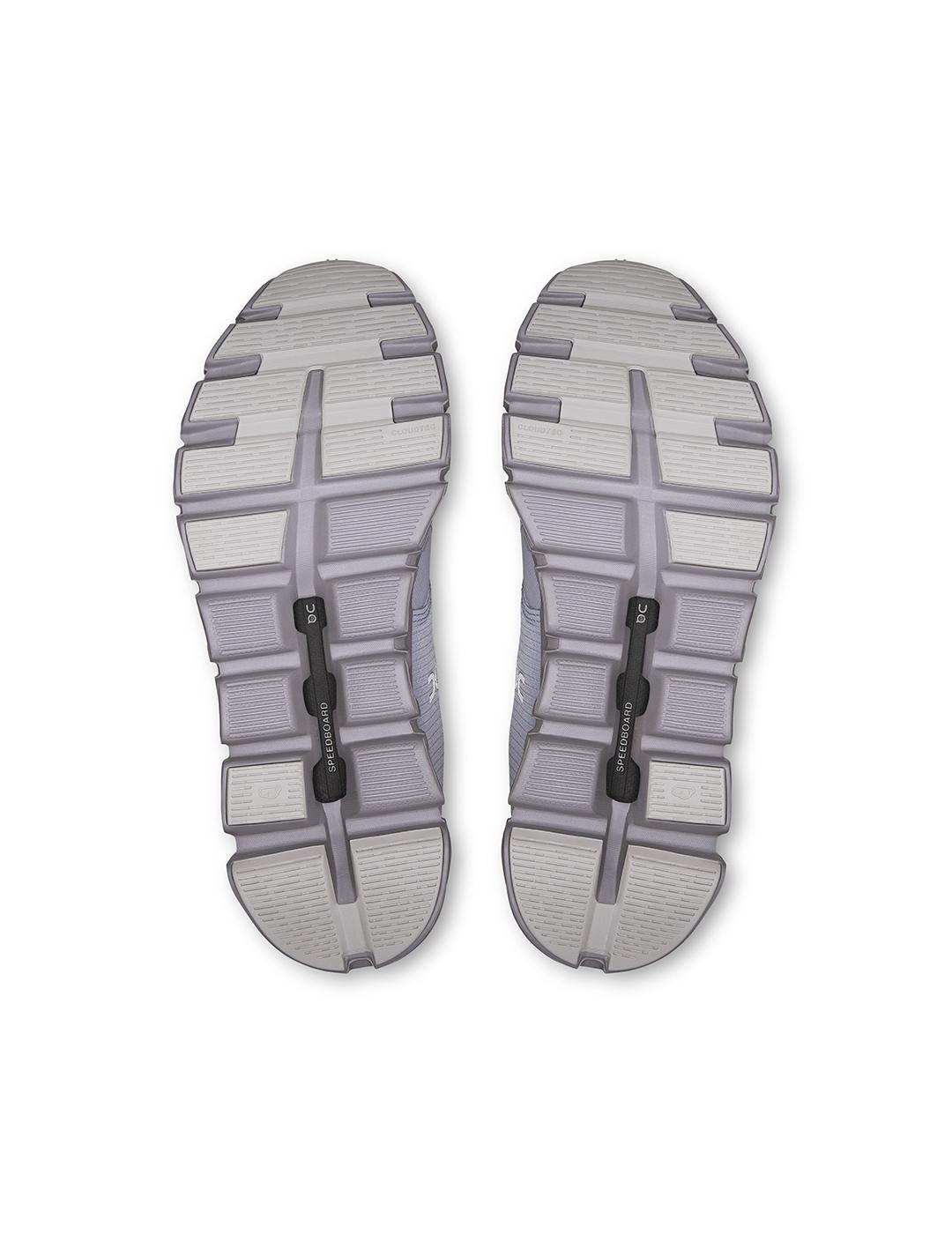 Zapatillas On Running Cloud 6 Waterproof malva de mujer