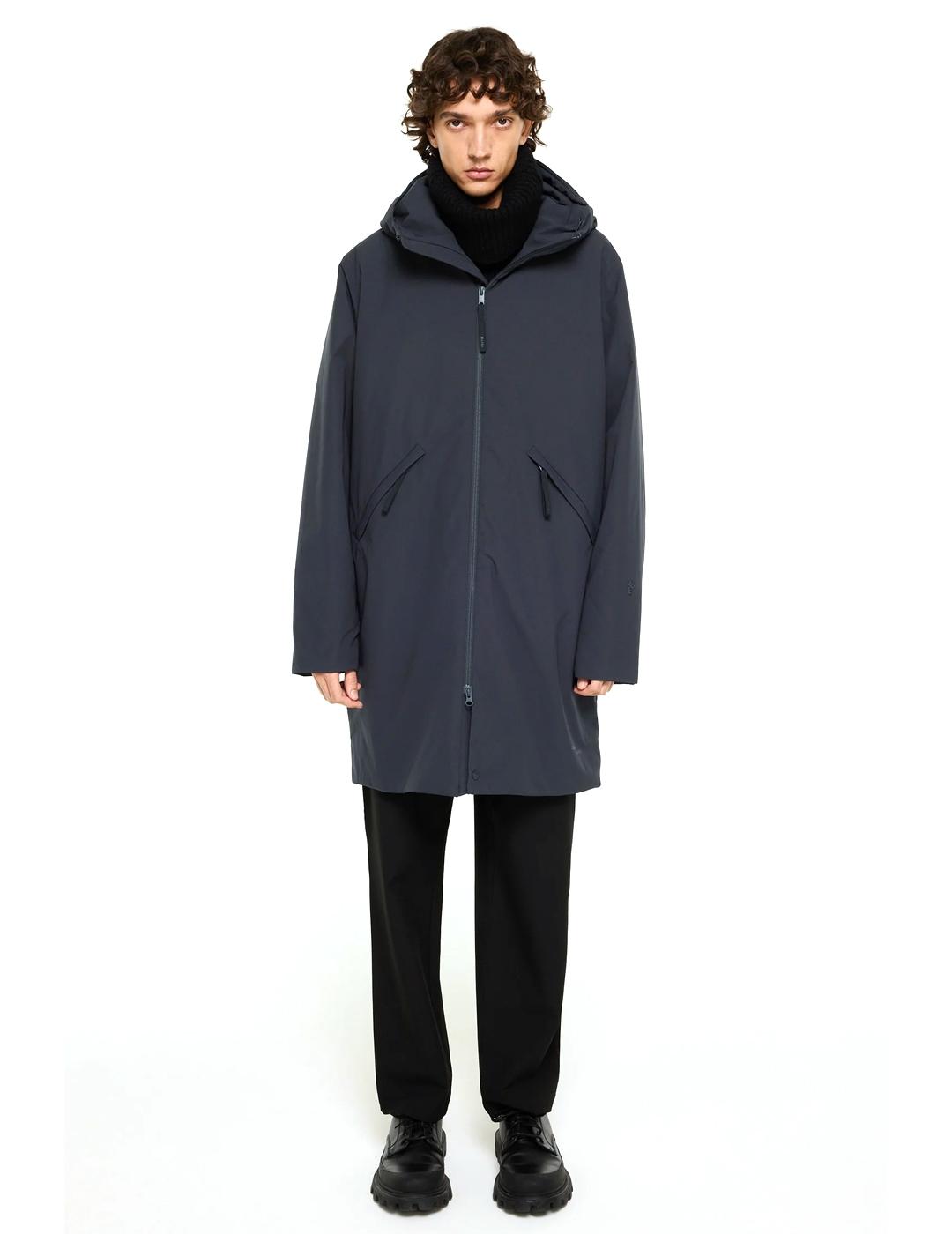 Chaqueta Elvine Torgny gris oscuro de hombre