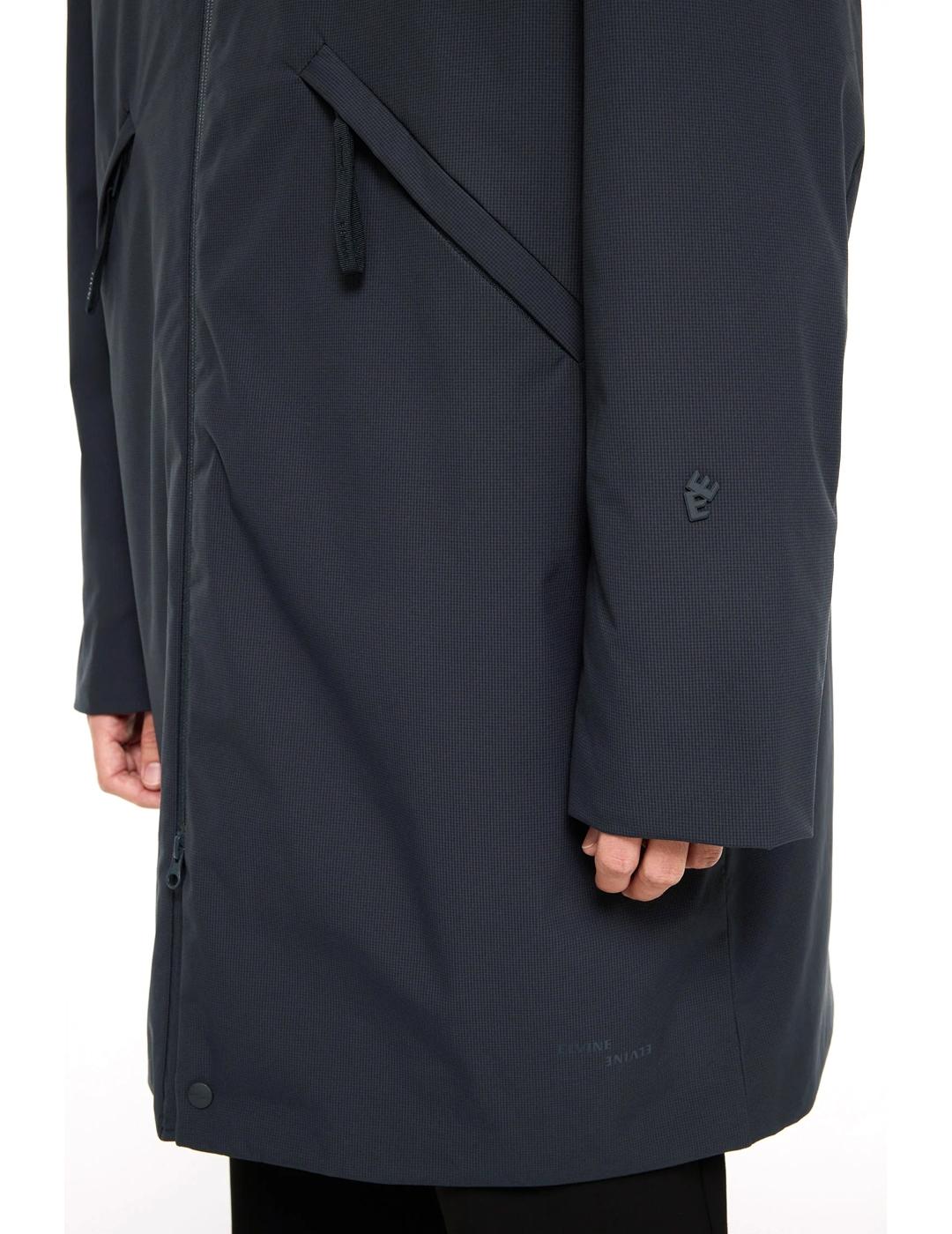 Chaqueta Elvine Torgny gris oscuro de hombre