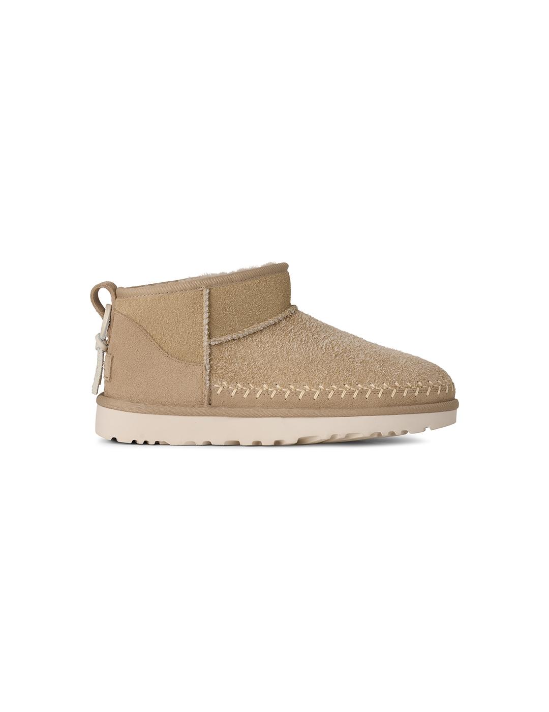 Botas UGG Classic Ultra Mini Birritz Mustard Seed de mujer