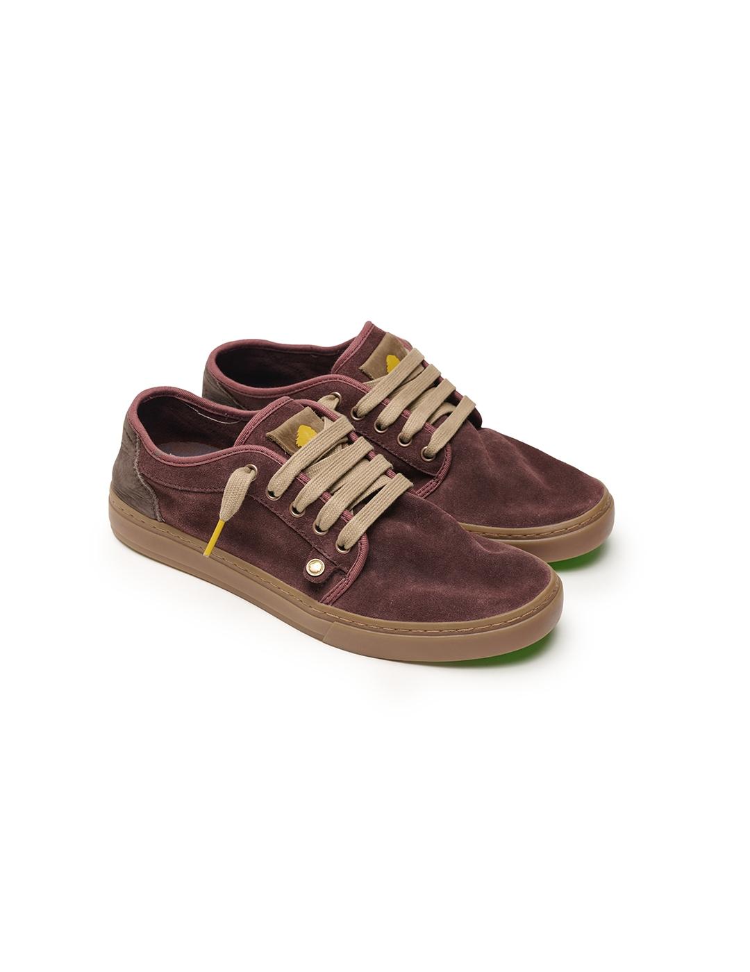 Zapatillas Satorisan Heisei Suede Granate de hombre