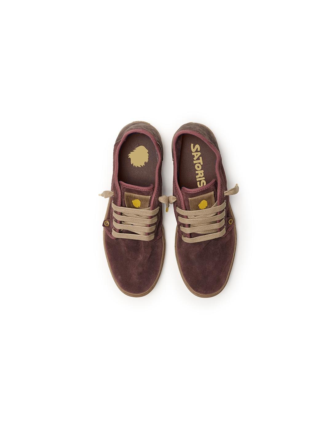 Zapatillas Satorisan Heisei Suede Granate de hombre