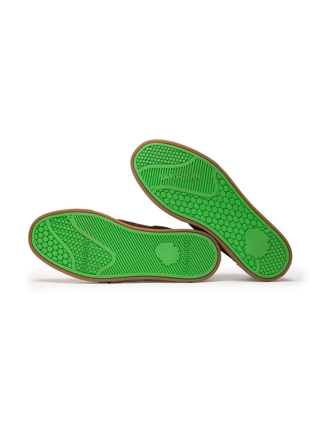 Zapatillas Satorisan Heisei Suede Granate de hombre