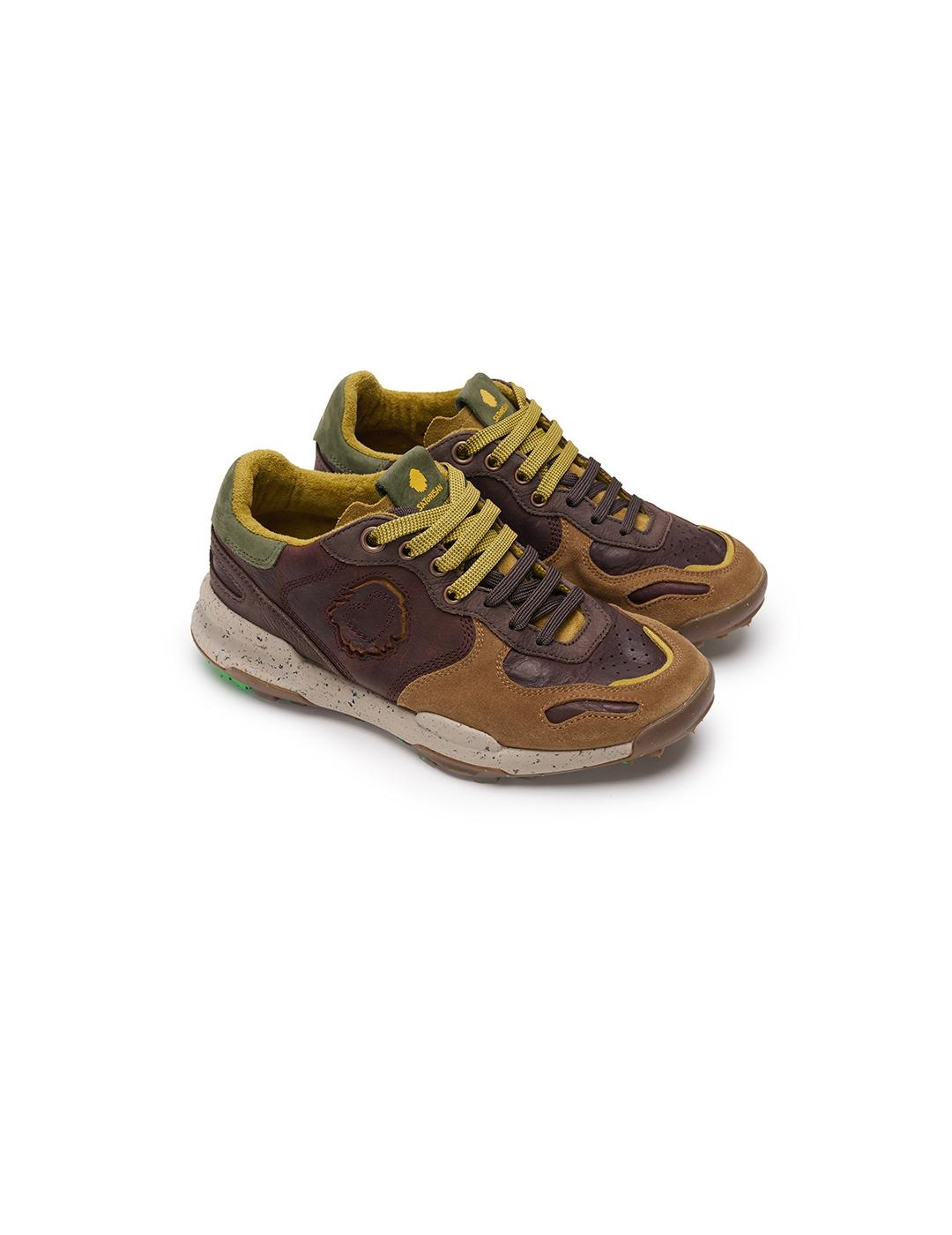 Zapatillas Satorisan Chacrona Pull Up marrones de hombre