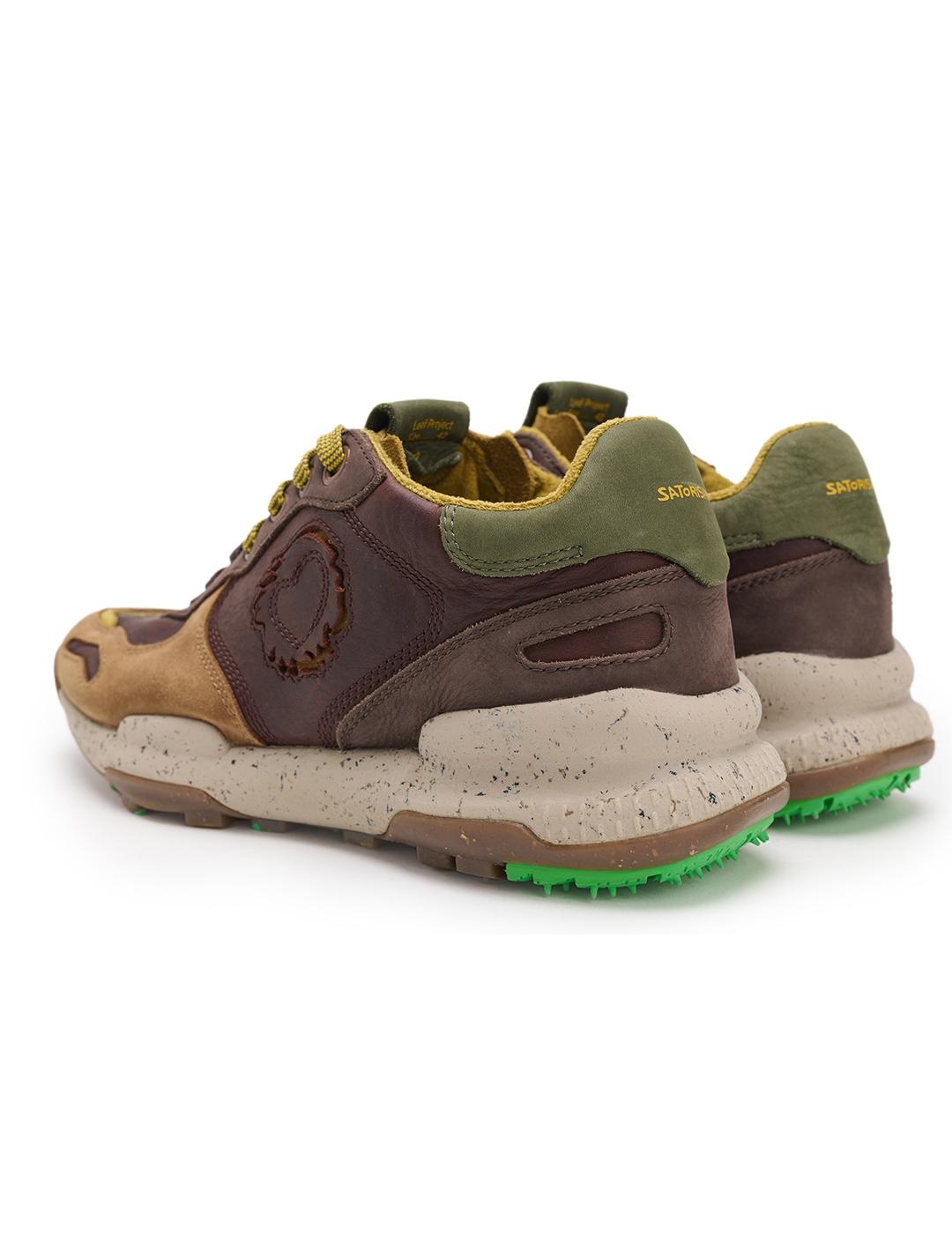 Zapatillas Satorisan Chacrona Pull Up marrones de hombre