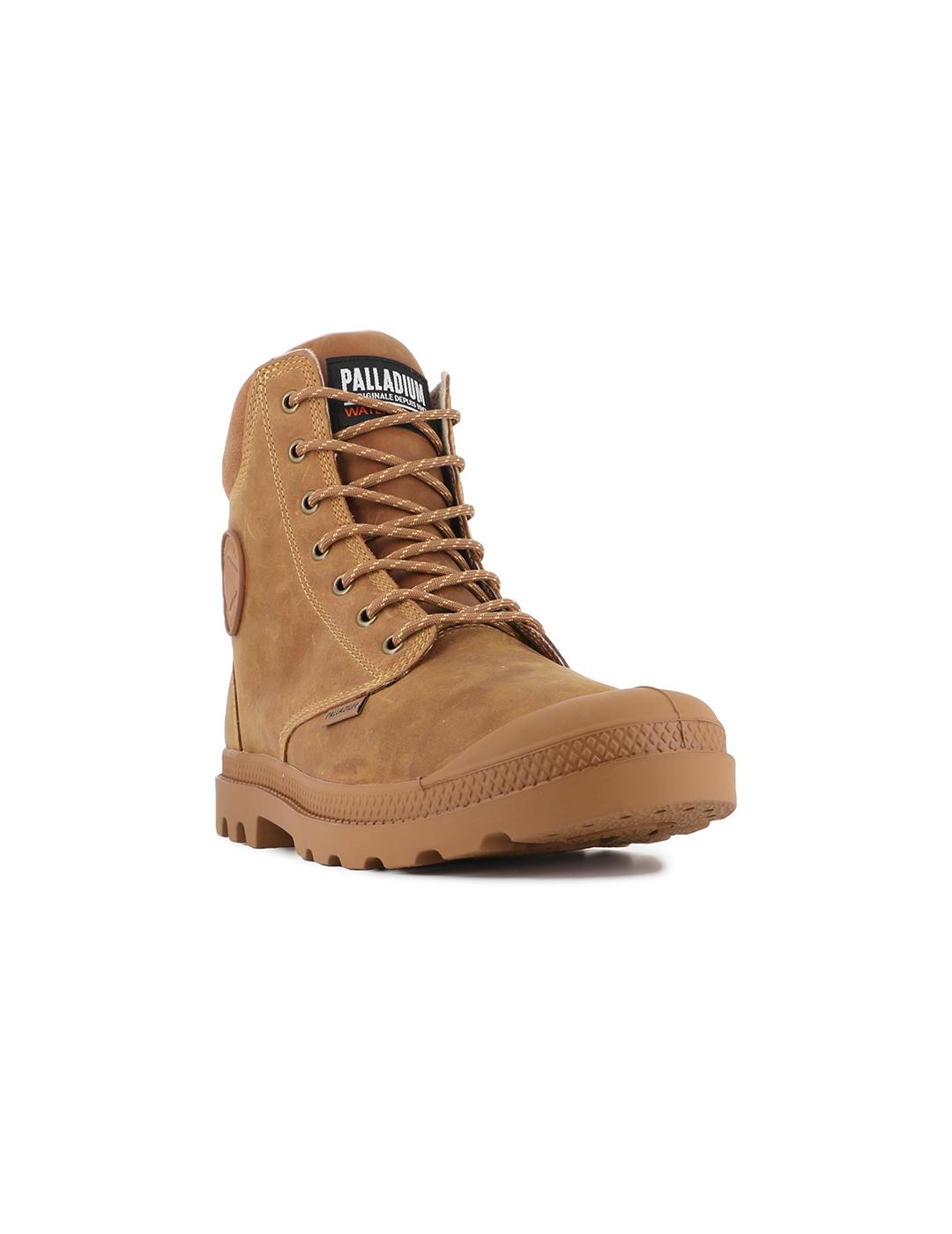 Botas Palladium Pampa SC Thins Waterproof camel de hombre