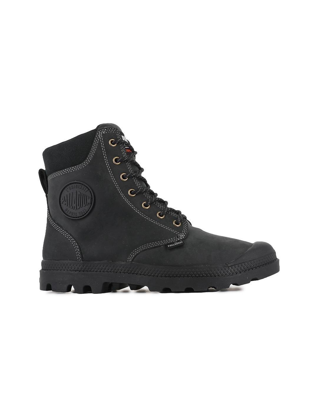 Botas Palladium Pampa SC Thins Waterproof negras de hombre