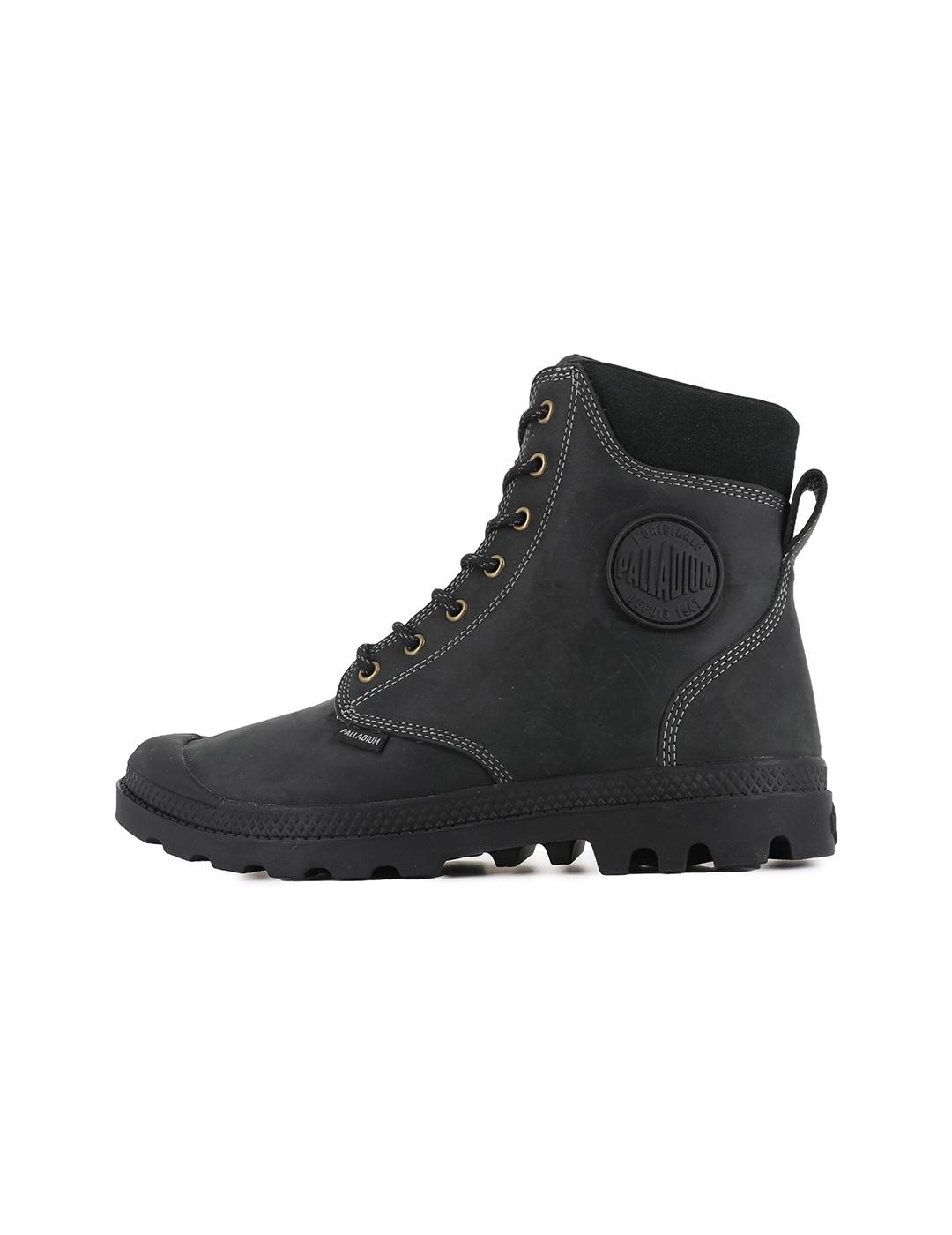Botas Palladium Pampa SC Thins Waterproof negras de hombre