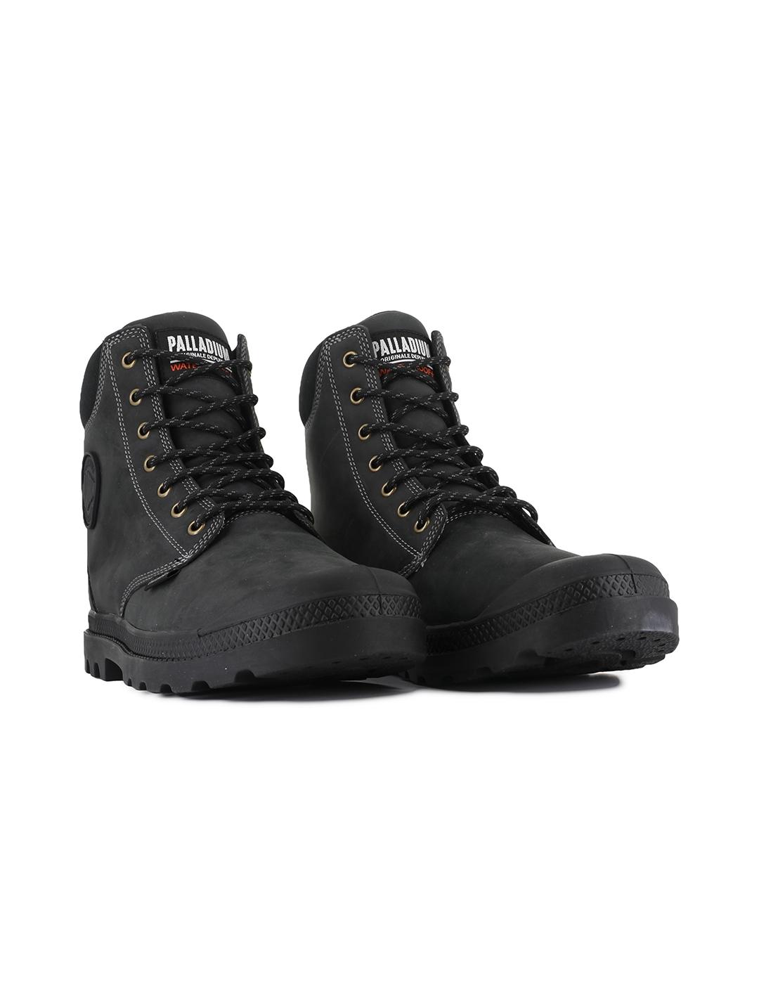 Botas Palladium Pampa SC Thins Waterproof negras de hombre