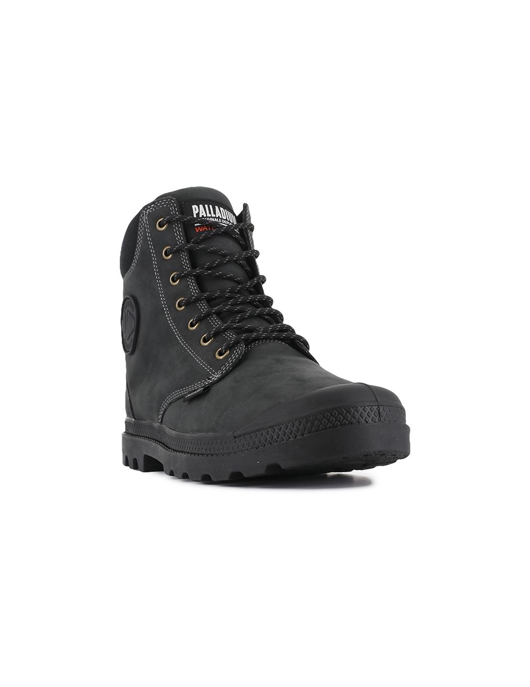 Botas Palladium Pampa SC Thins Waterproof negras de hombre