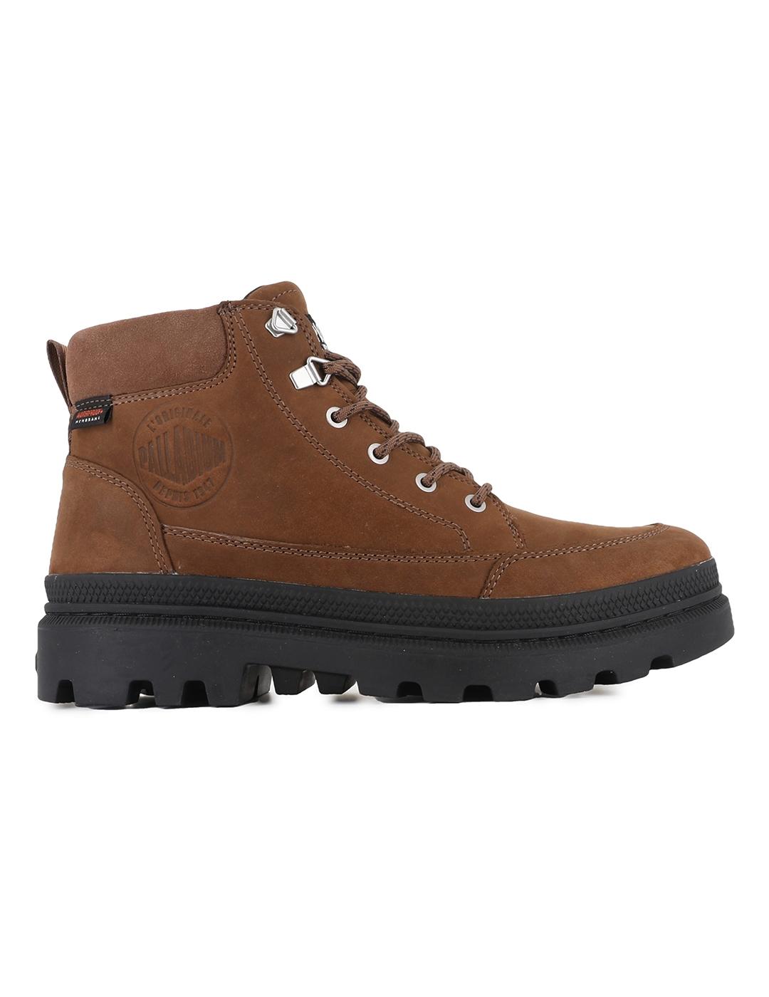 Botas Palladium Troopercuff Waterproof marrón de hombre