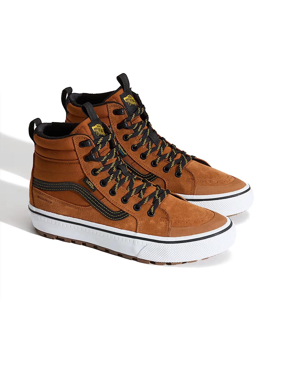 Botas Vans MTE Sk8-Hi Waterproof Insulated camel de hombre