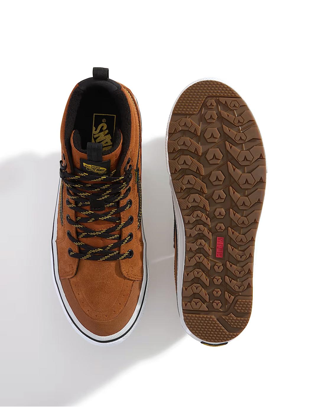 Botas Vans MTE Sk8-Hi Waterproof Insulated camel de hombre