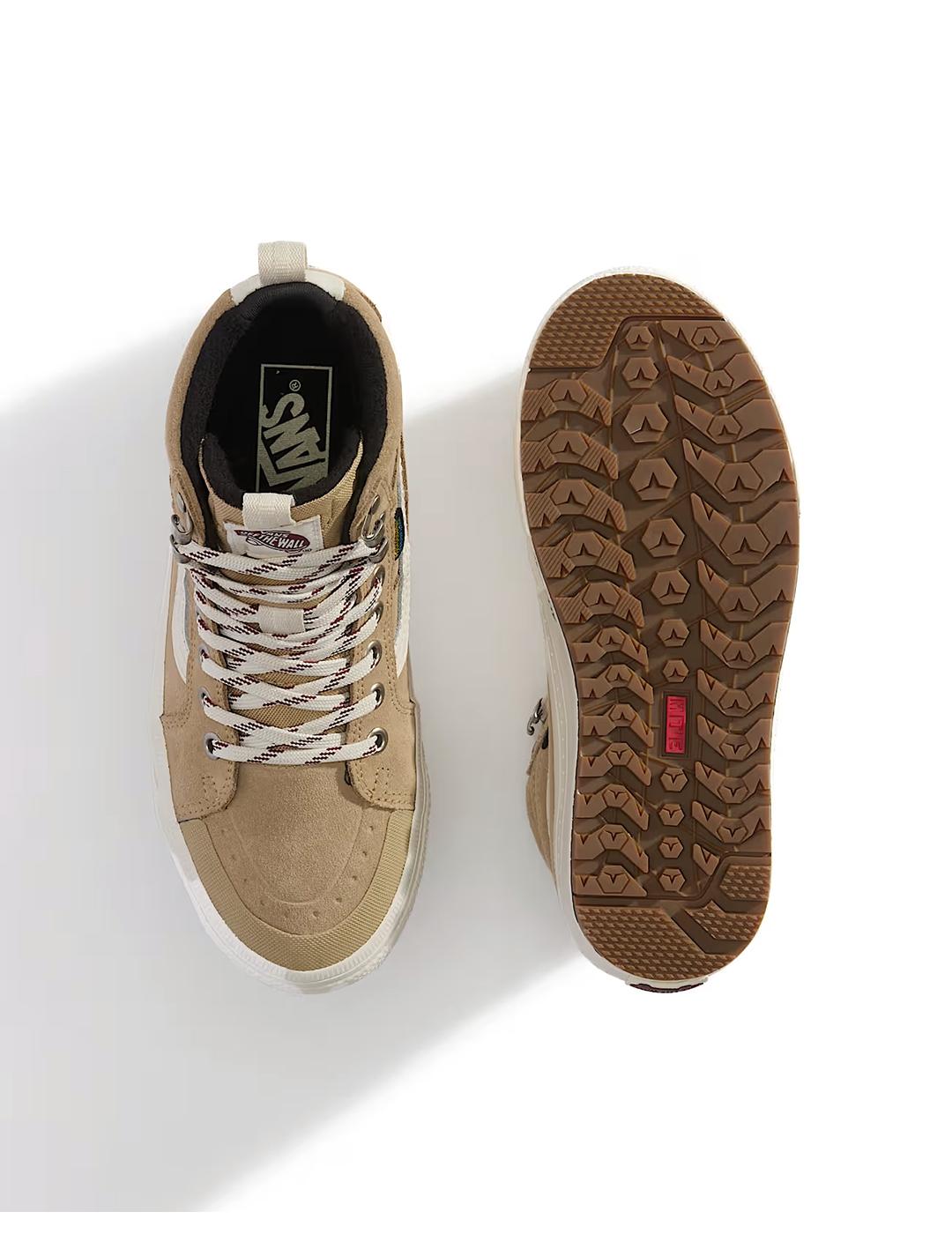 Botas Vans MTE Sk8-Hi Waterproof Insulated beige de mujer