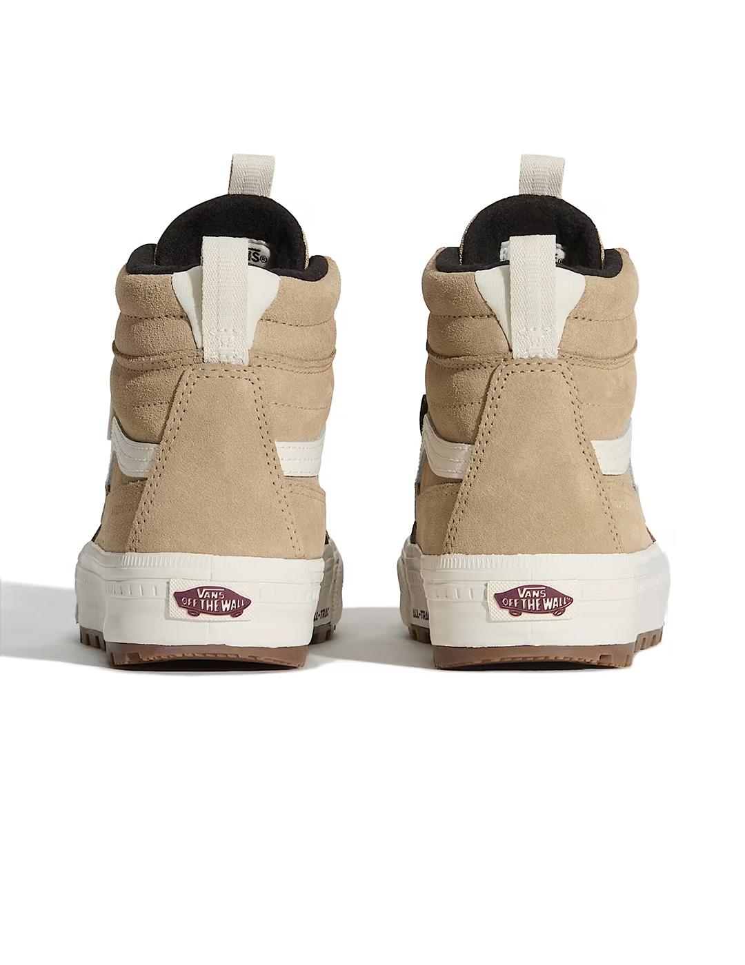 Botas Vans MTE Sk8-Hi Waterproof Insulated beige de mujer