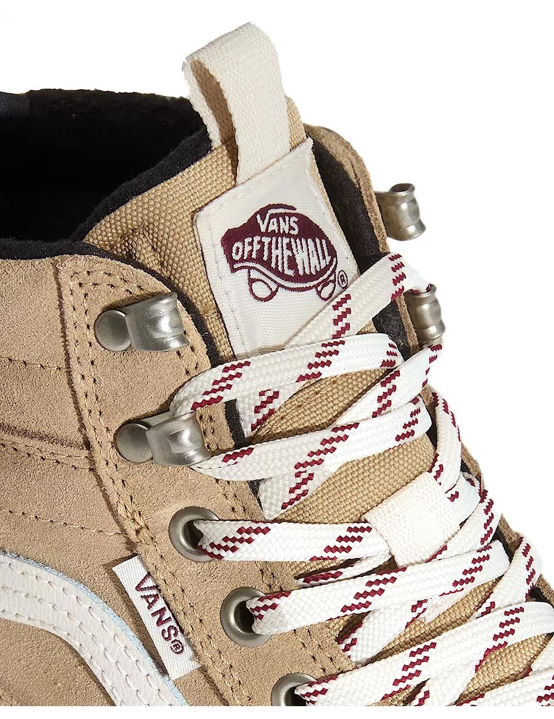 Botas Vans MTE Sk8-Hi Waterproof Insulated beige de mujer