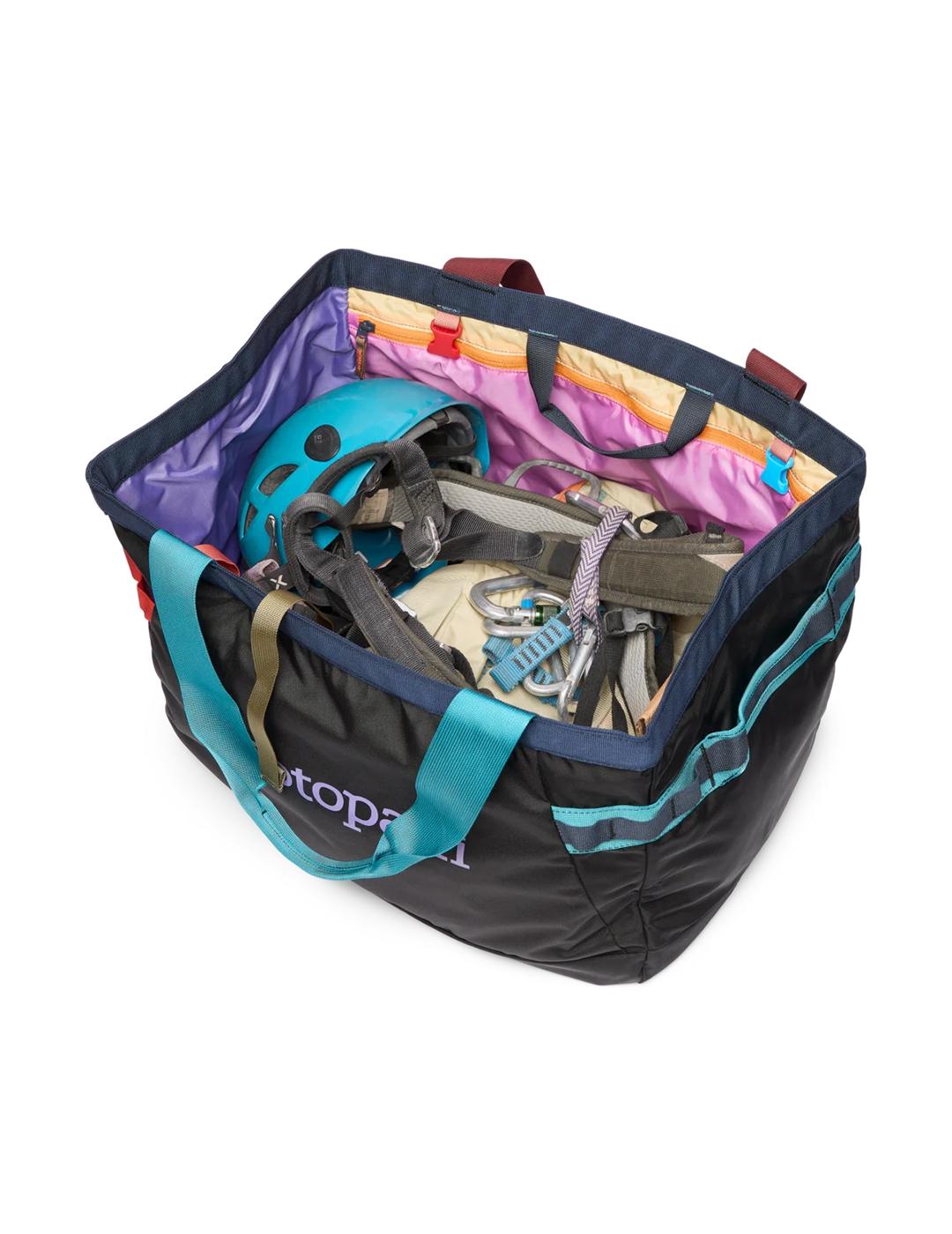 Bolsa Cotopaxi Allpa 60L Gear Hauler Del Día Dark de mujer y